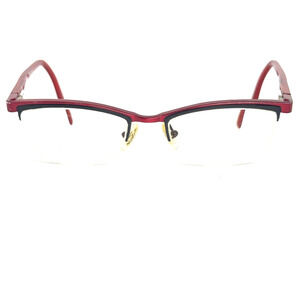 Kio Yamato Eyeglasses Eye Glasses Frames KT-292 RED 49-18-135 Japan H16580